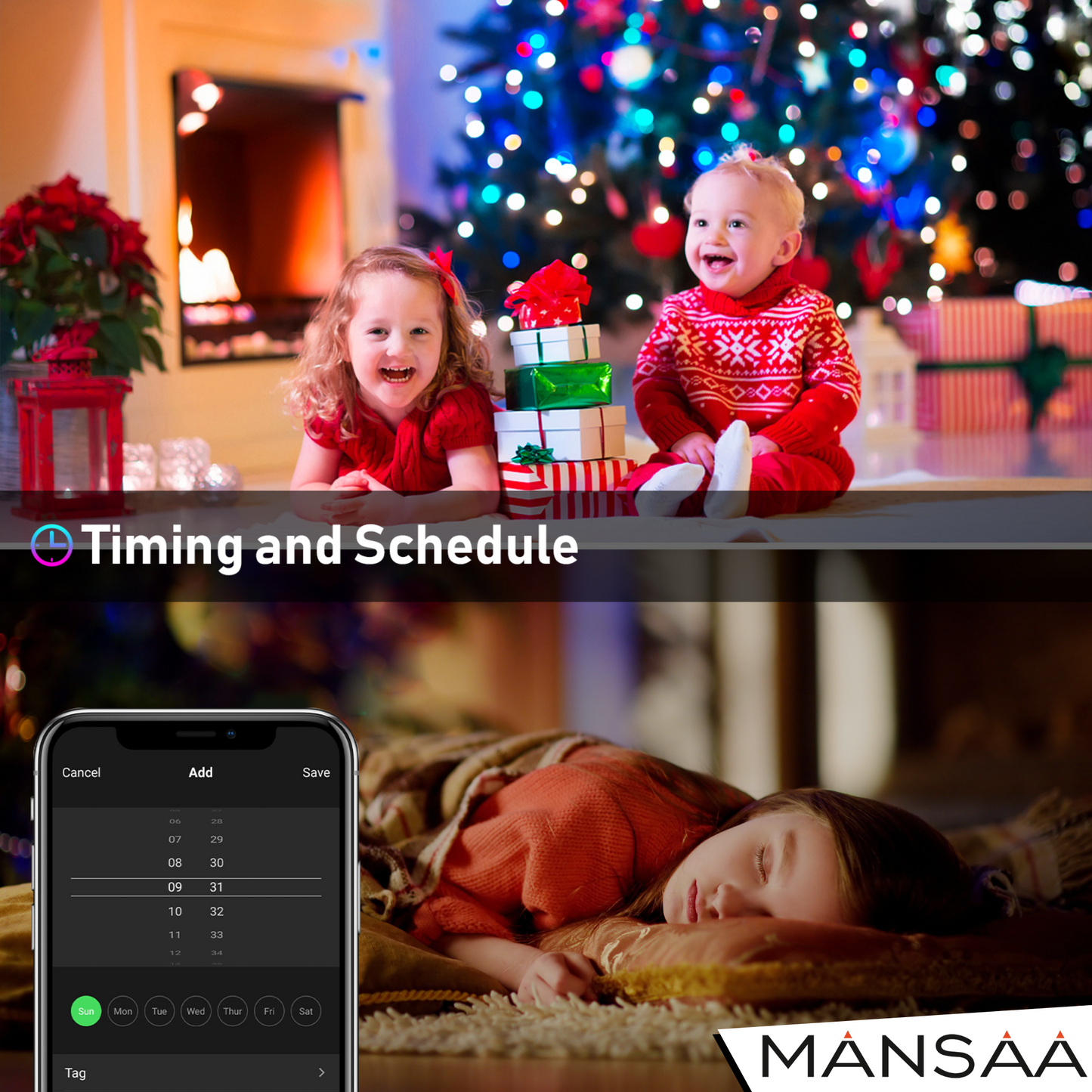 M73 Smart Bluetooth LED String Lights
