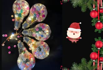 M45 Merry Lights with Christmas Icons