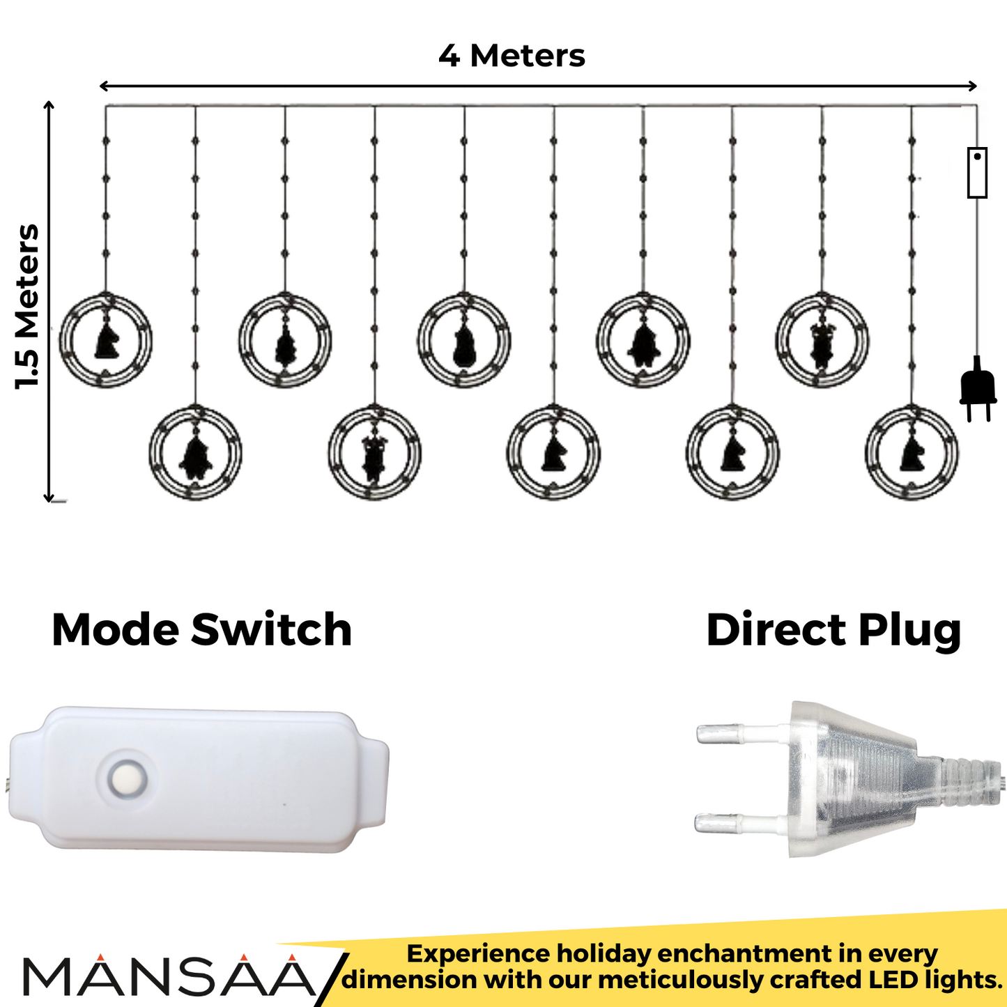 M65 Ring LED Lights Yellow