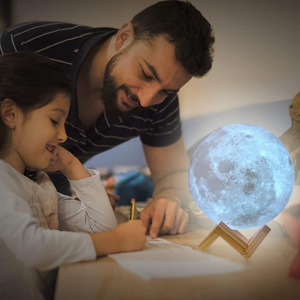 M76 Moon Lamp Rechargeable