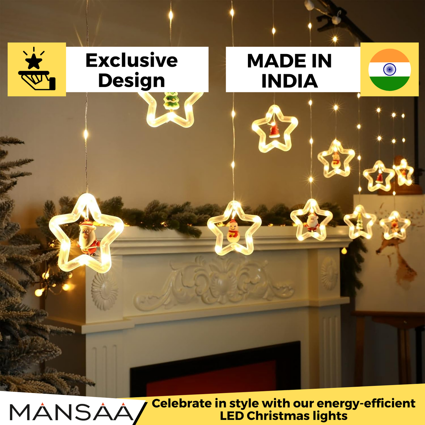 M65 Star LED Lights Yellow