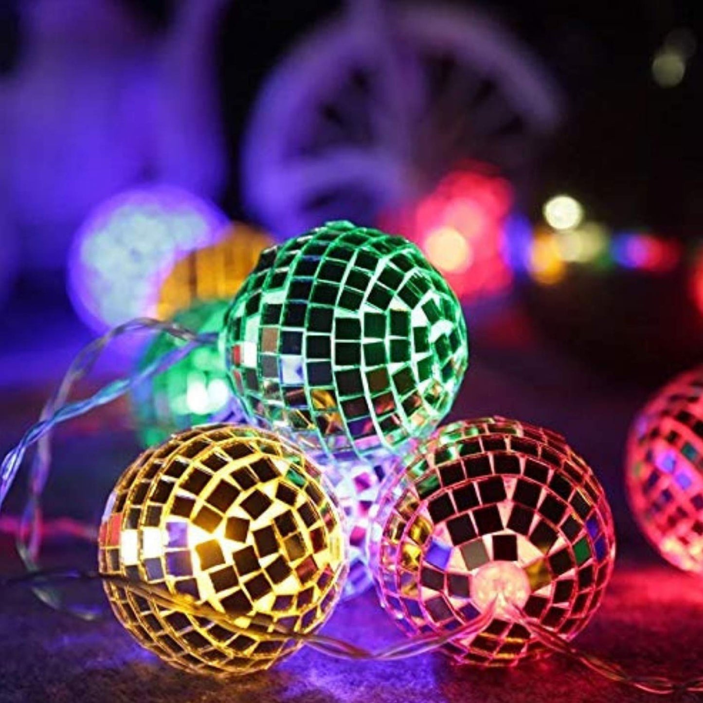 M17 Gold Wire Ball LED Lights