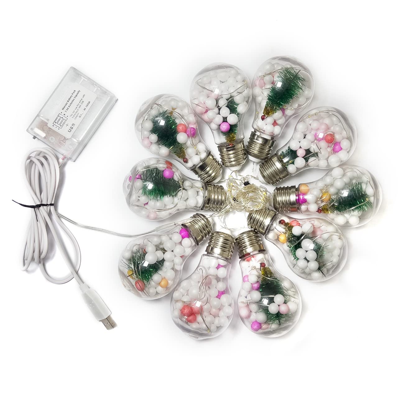 M45 Merry Lights with Christmas Icons