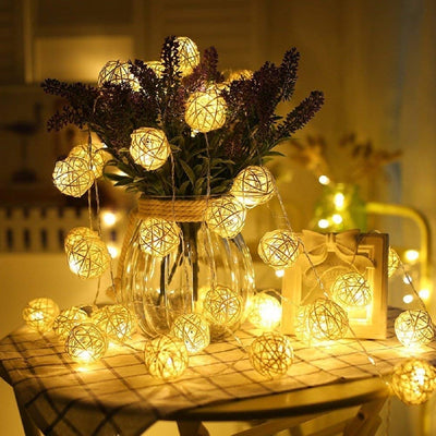 M17 Gold Wire Ball LED Lights