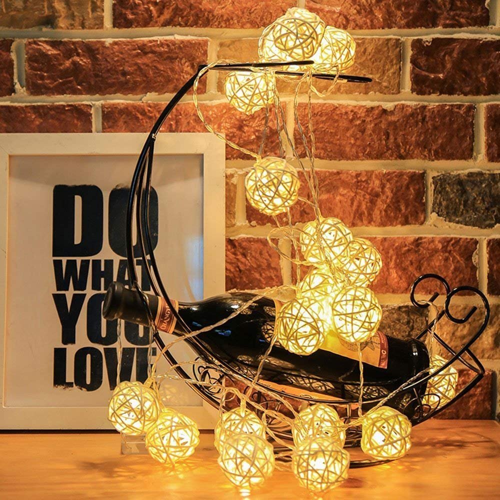 M17 Gold Wire Ball LED Lights