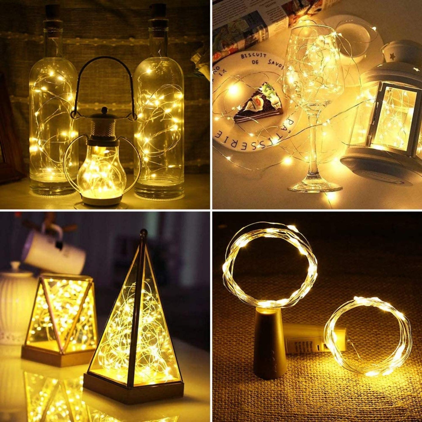 M44 Bottle Cork LED String Lights