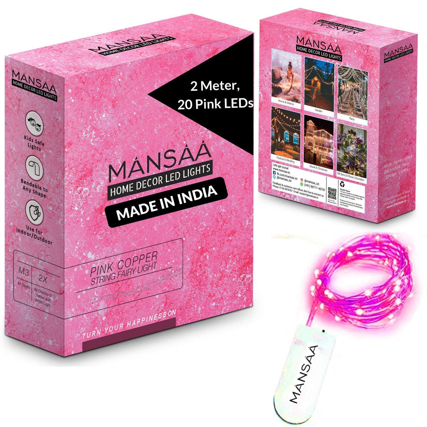M32 Coin Cell LED String Light