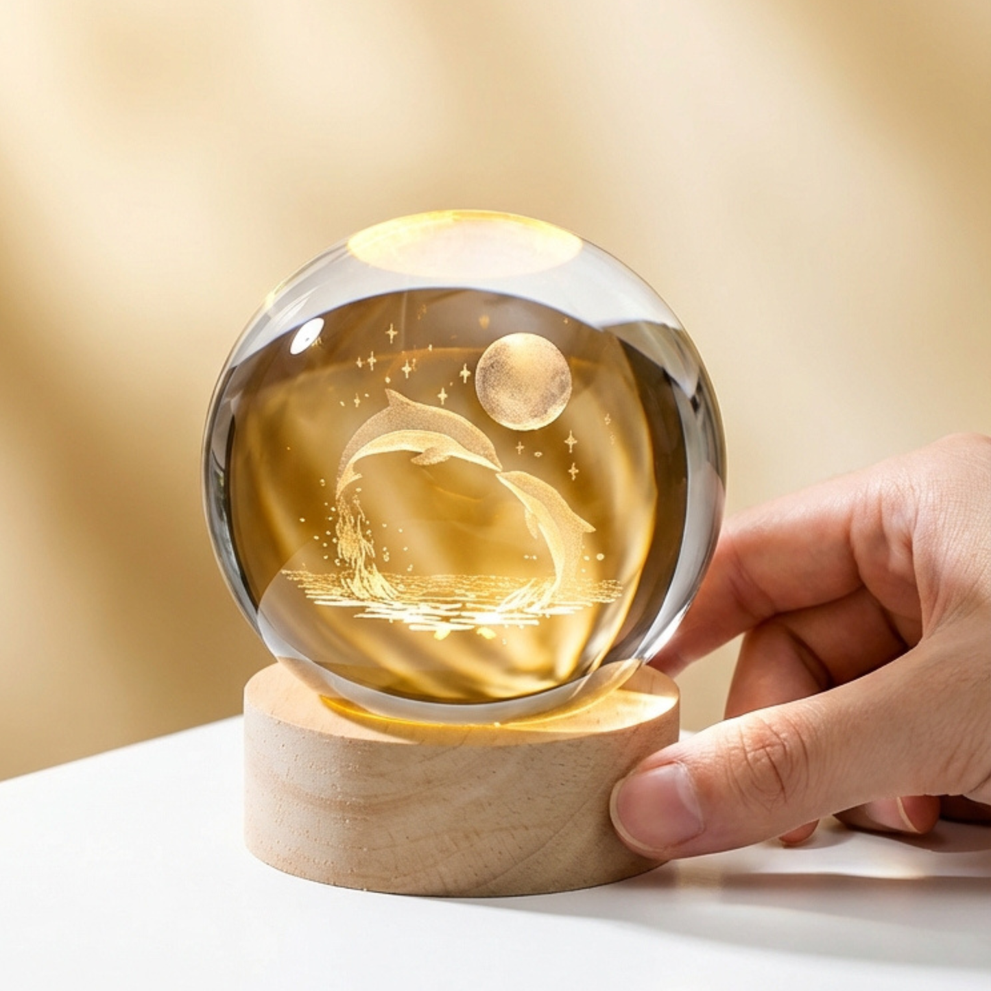 M81 Crystal Ball Night Lamp