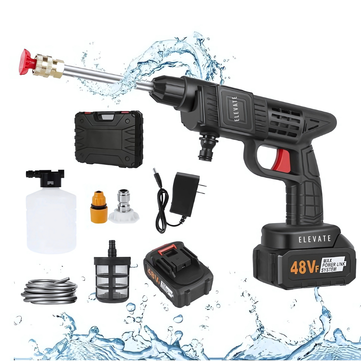 PowerWash Pro - Rechargeable Portable Anywhere Power Washer