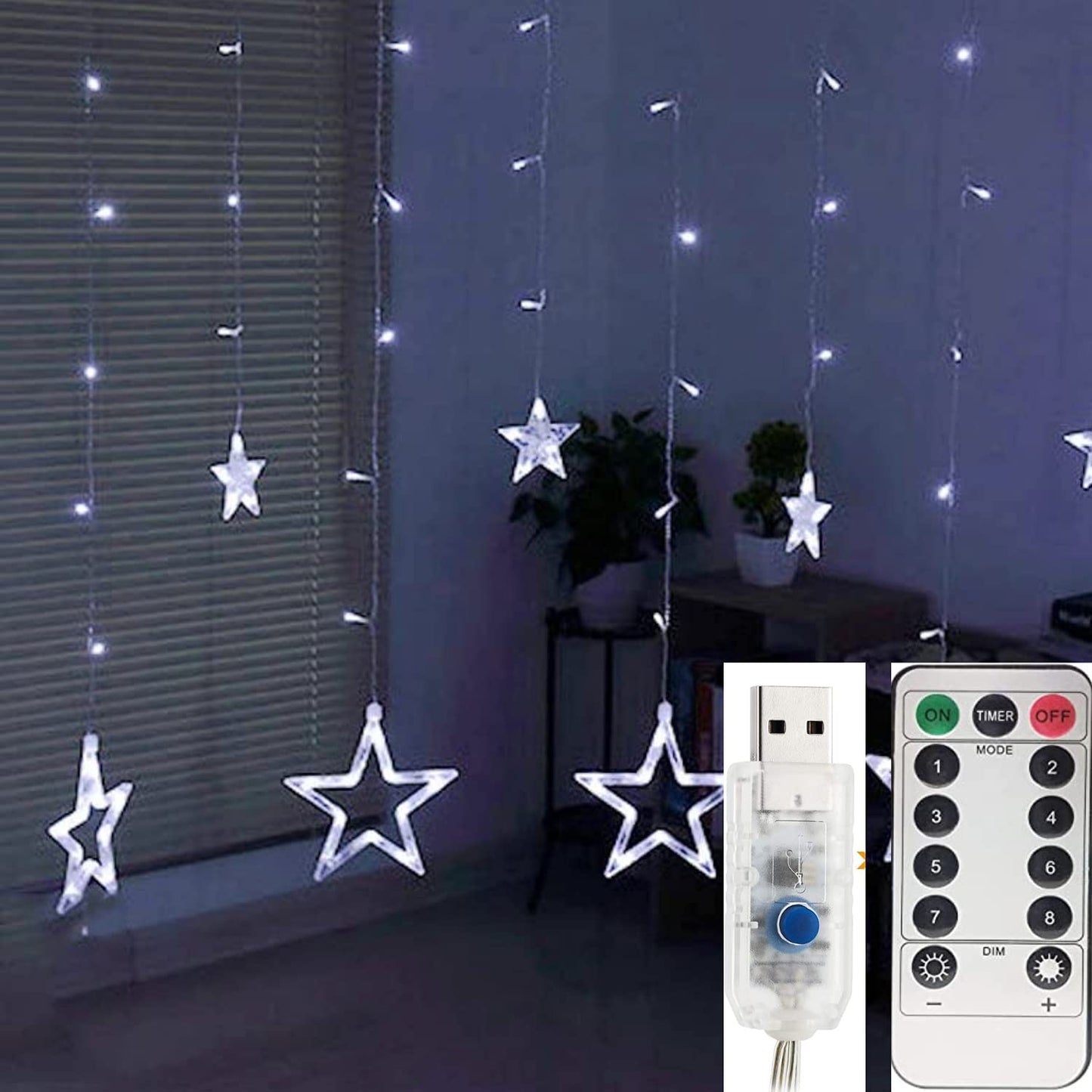 M40 Star Curtain Decorative Lights