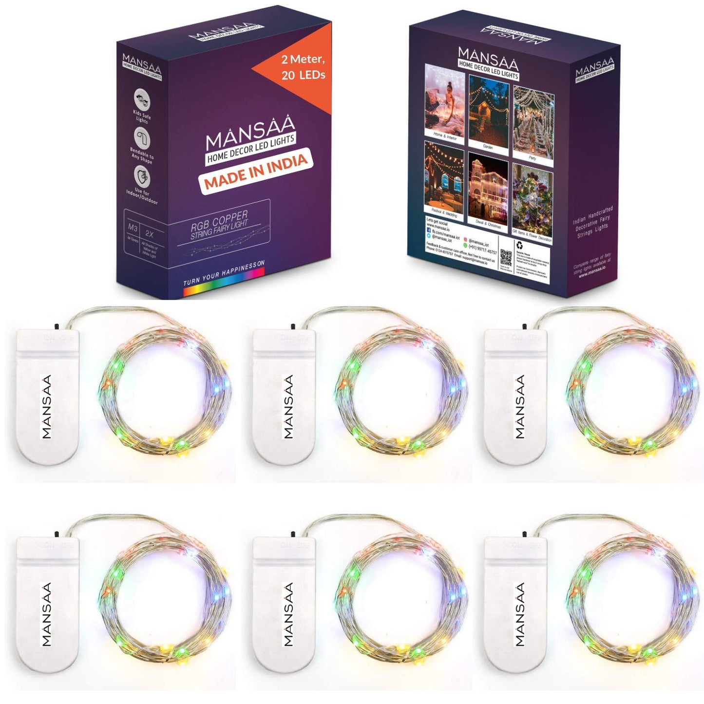 M32 Coin Cell LED String Light