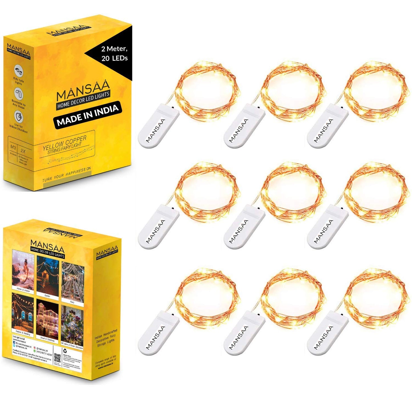 M32 Coin Cell LED String Light