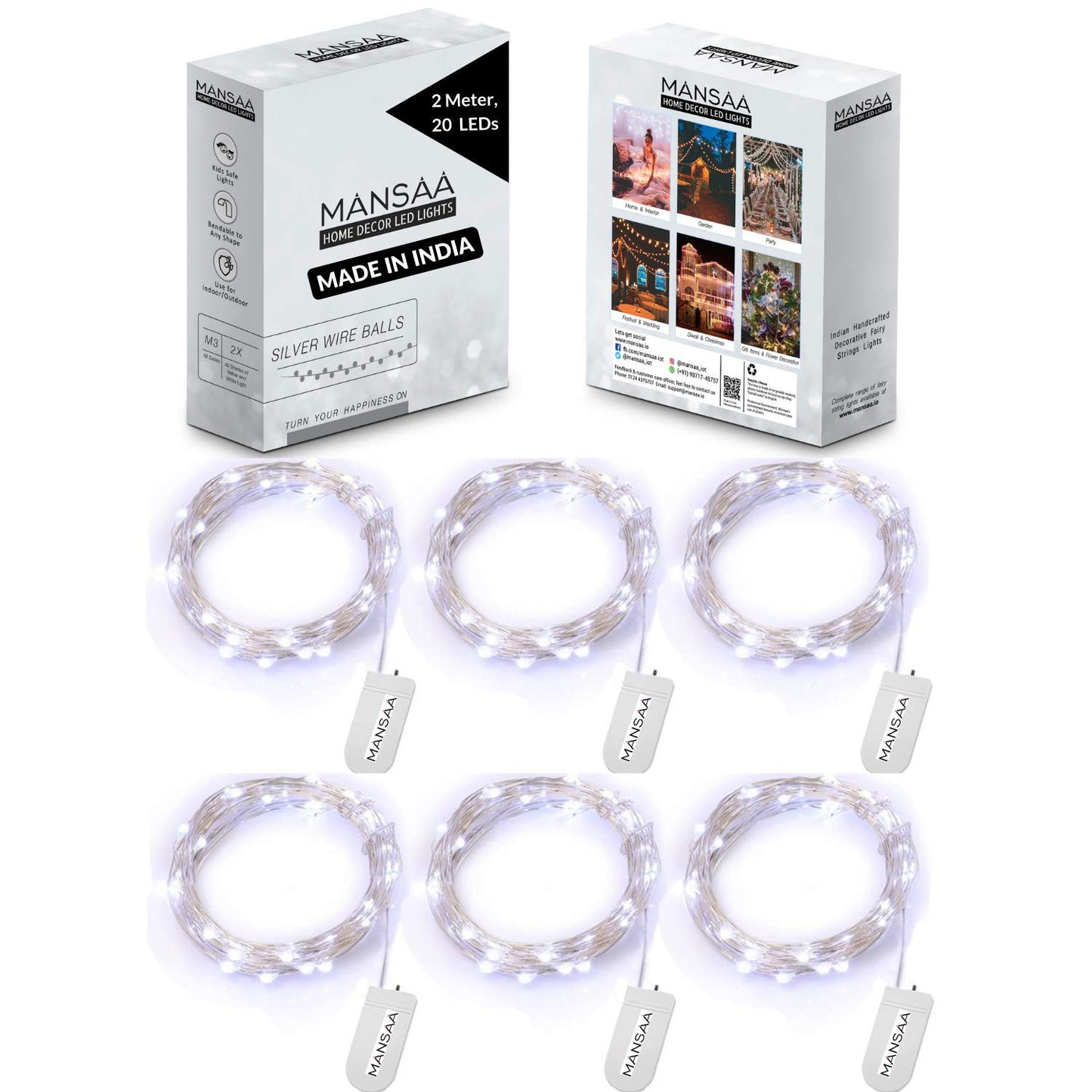 M32 Coin Cell LED String Light