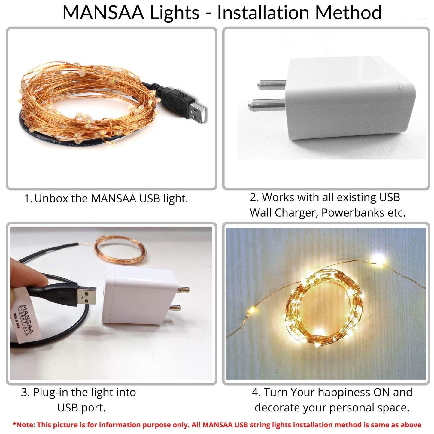 USB LED String Light