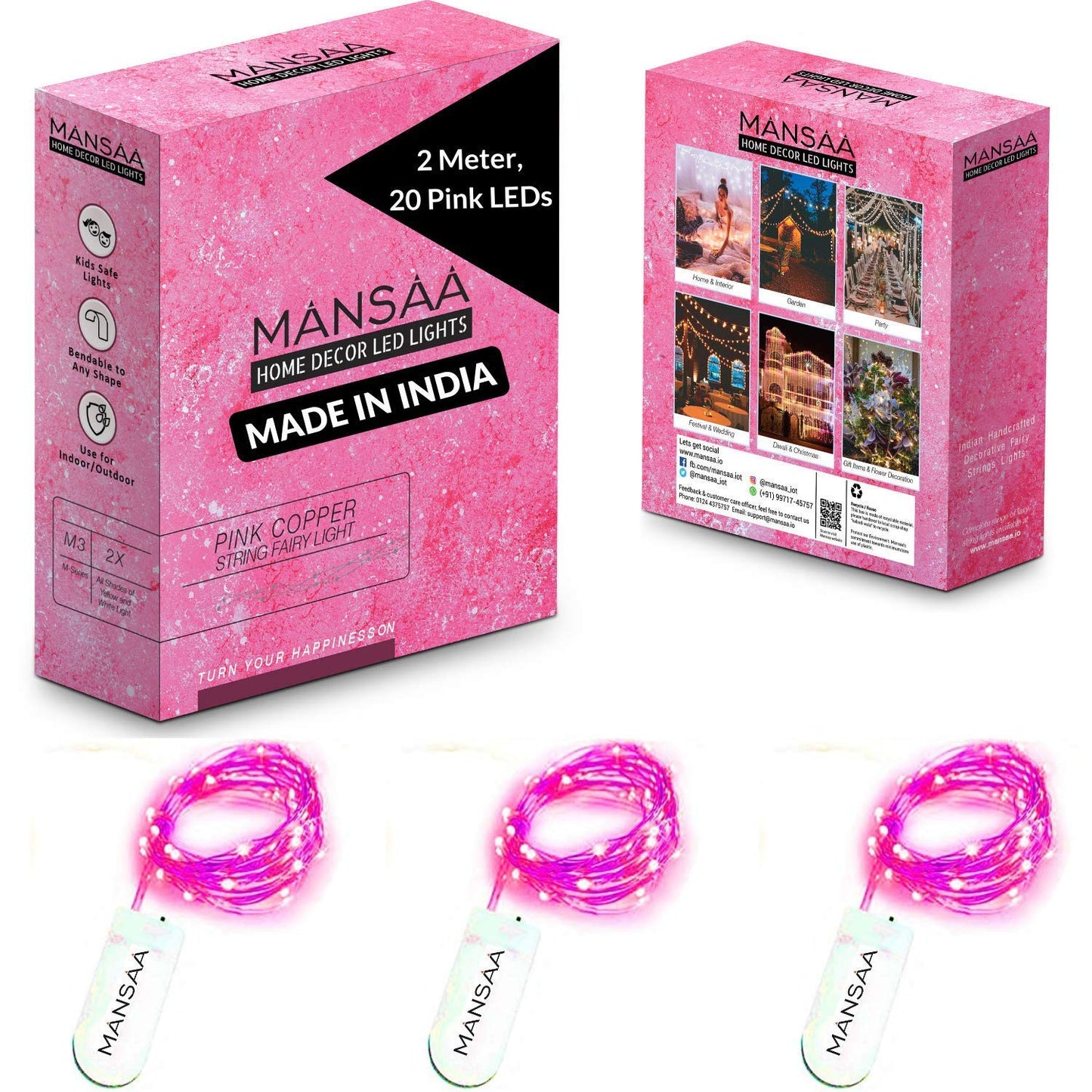 M32 Coin Cell LED String Light