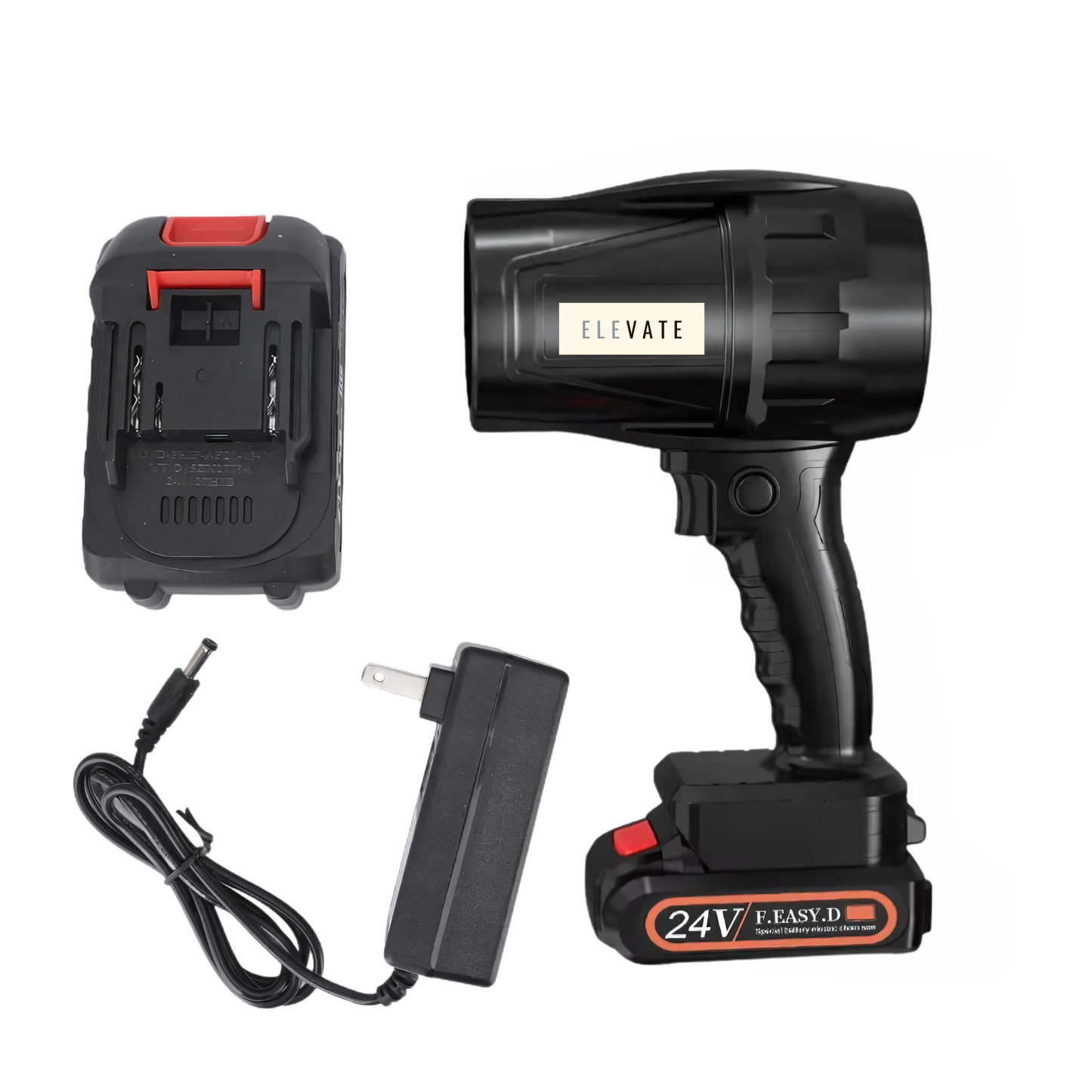 PowerBlower Pro - Rechargeable Portable Anywhere Power Blower