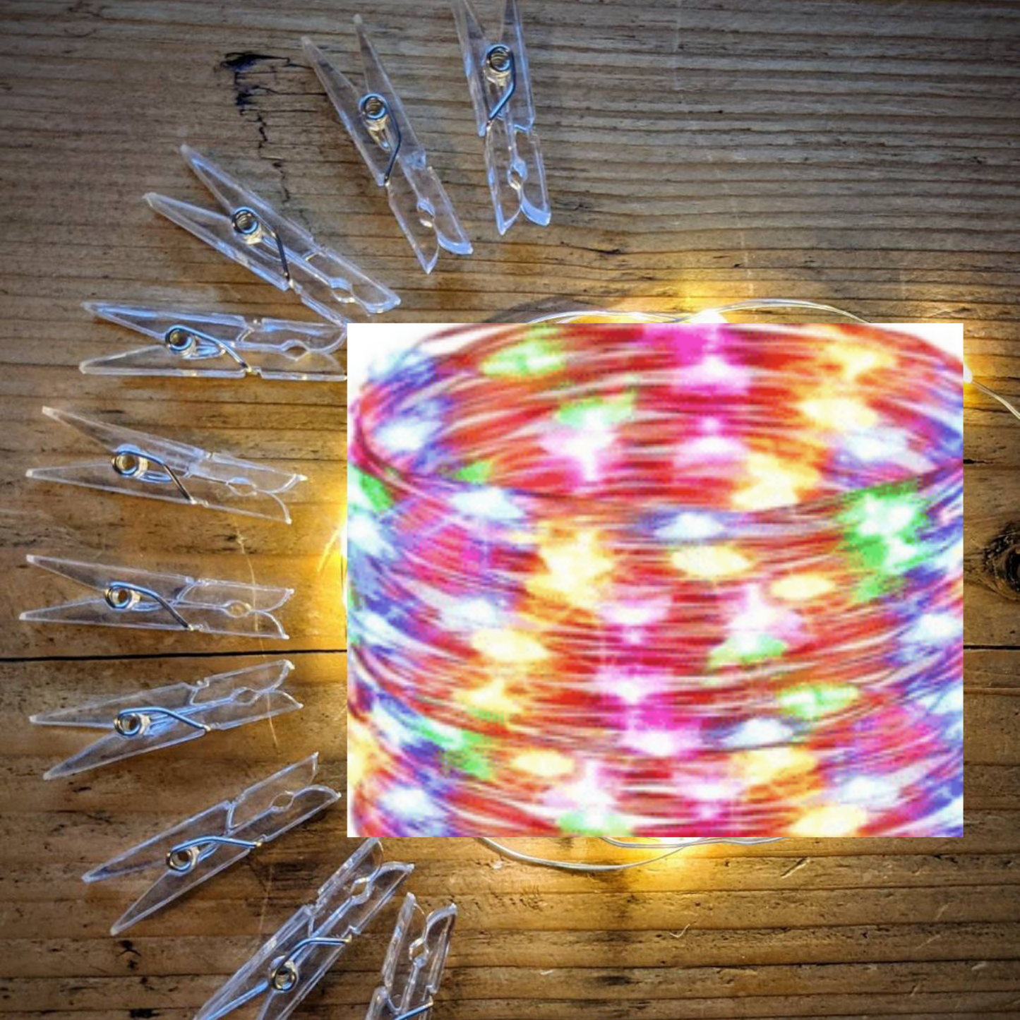 M55 Photo Clips LED String Light
