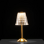 Crystal Table Lamp | 3-Color Changing Night Light | Touch Control | USB Rechargeable | Atmosphere Light | Ideal for Special Occasions | Made in India