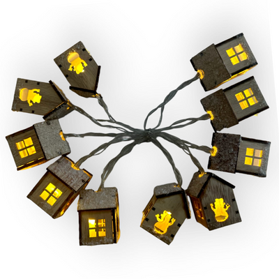 M67 Wooden House LED Lights