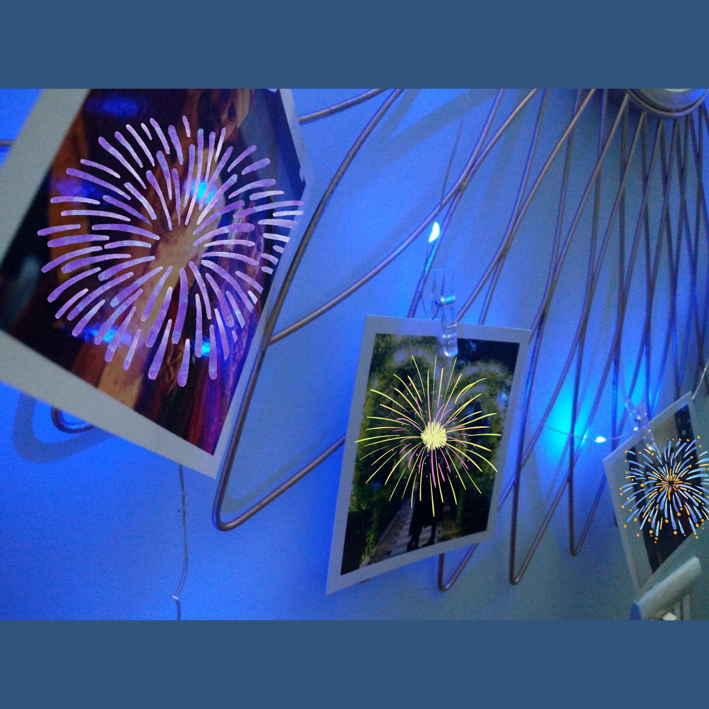 M55 Photo Clips LED String Light