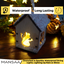 Wooden House with unique snow Christmas Lights, 2 Meter Direct Plug Christmas Light String | DIY Christmas Decor |8 Blinking Mode | Indoor Outdoor Party Bedroom Home Decor | Warm White