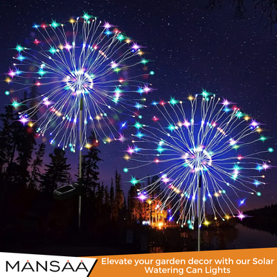 M70 Solar Powered Firework Fairy Lights