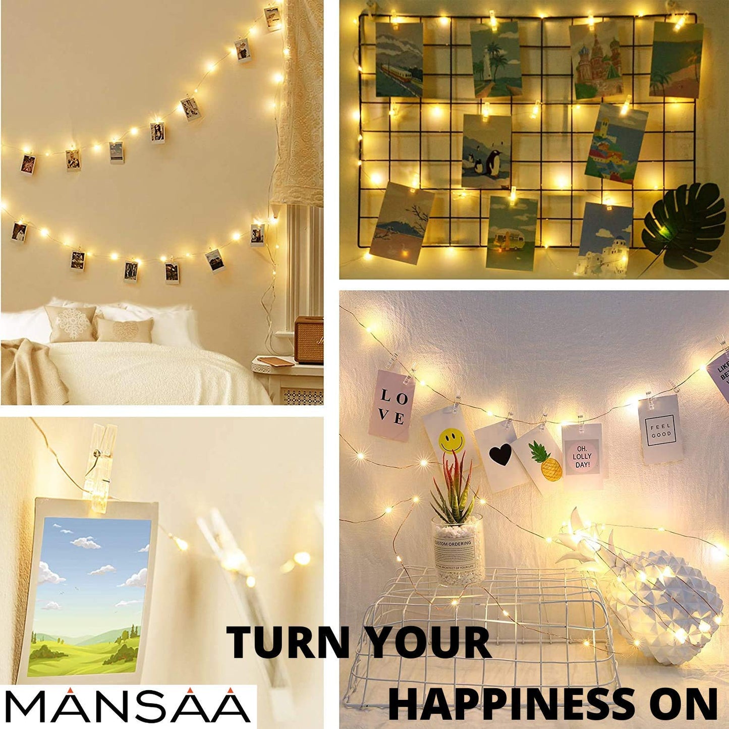 M55 Photo Clips LED String Light