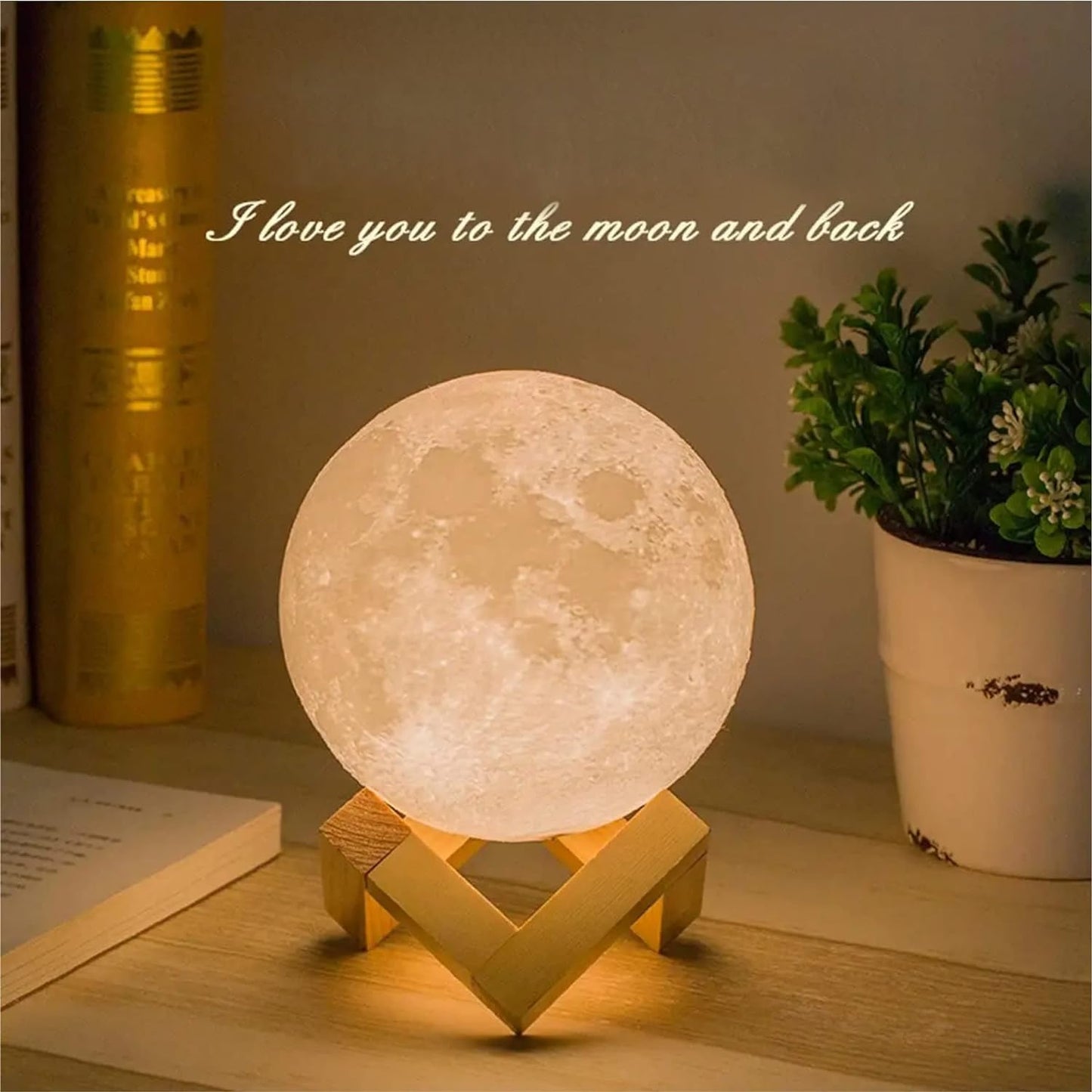 M76 Moon Lamp Rechargeable