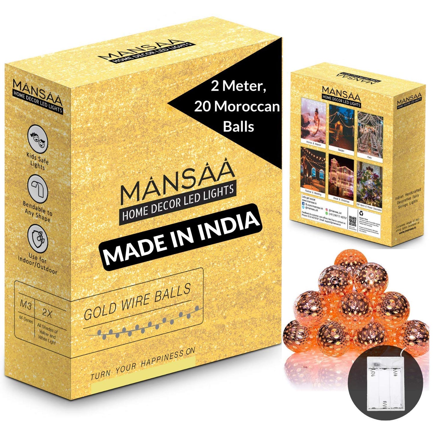 M21 Marble Ball LED Lights