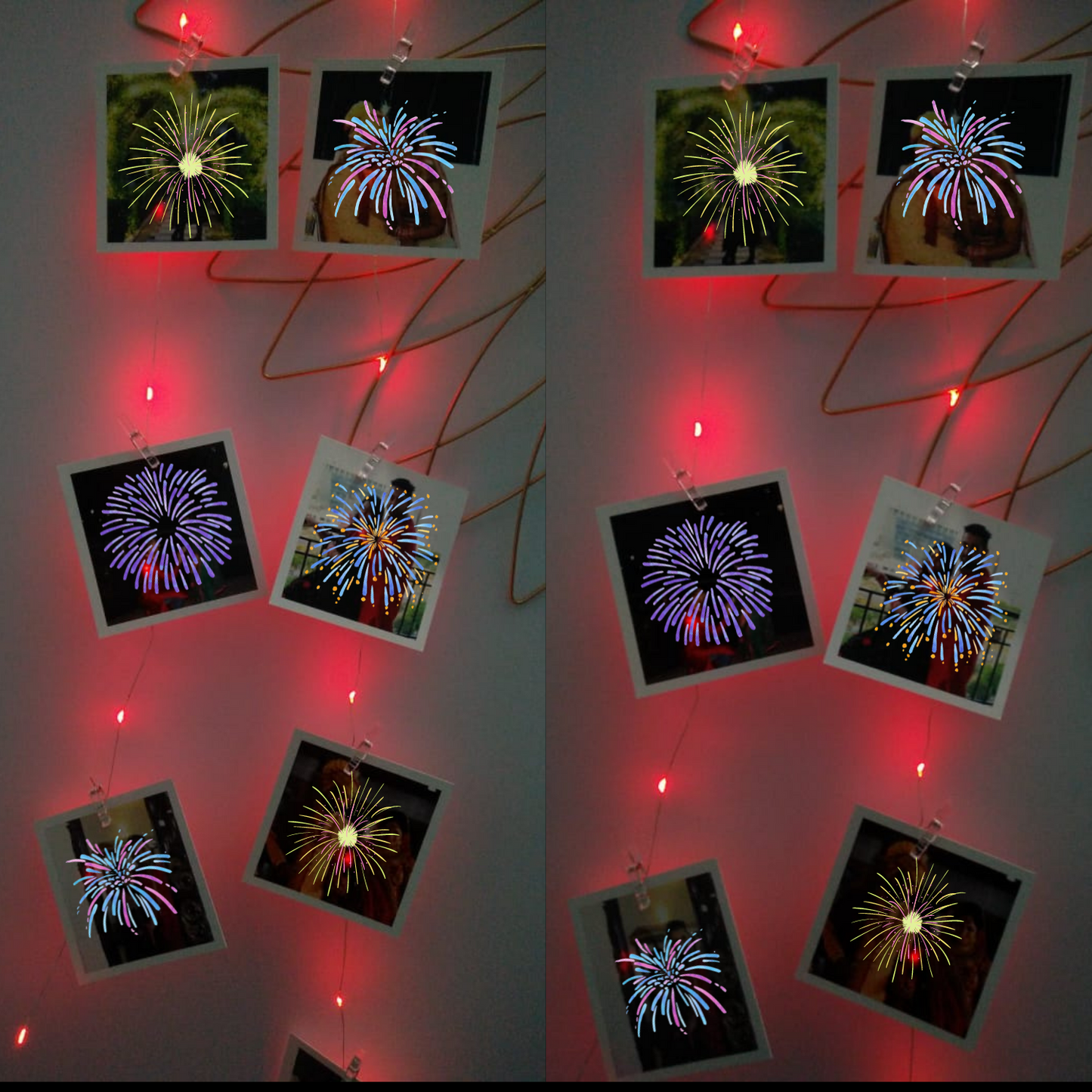 M55 Photo Clips LED String Light