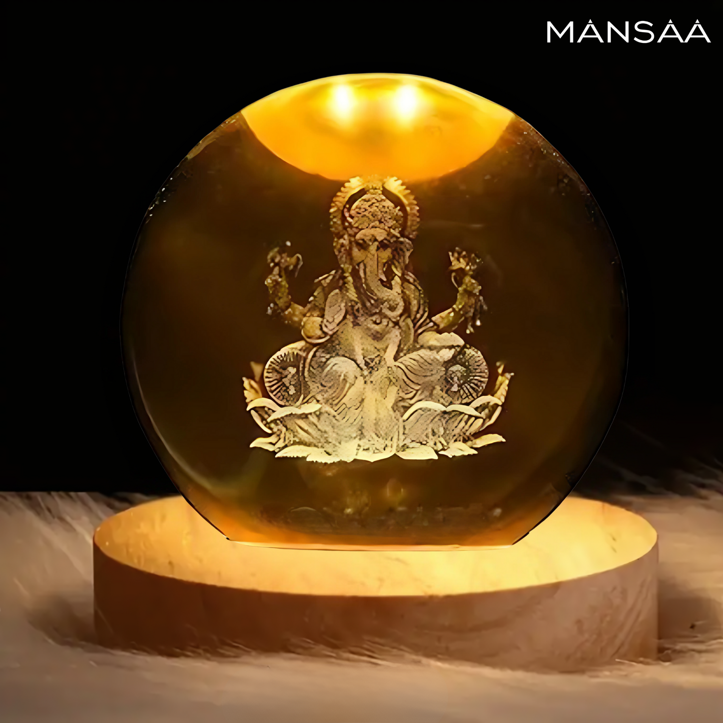 M81 Crystal Ball Night Lamp