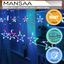 MANSAA Star Curtain Decorative Lights