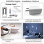 MANSAA Star Curtain Decorative Lights