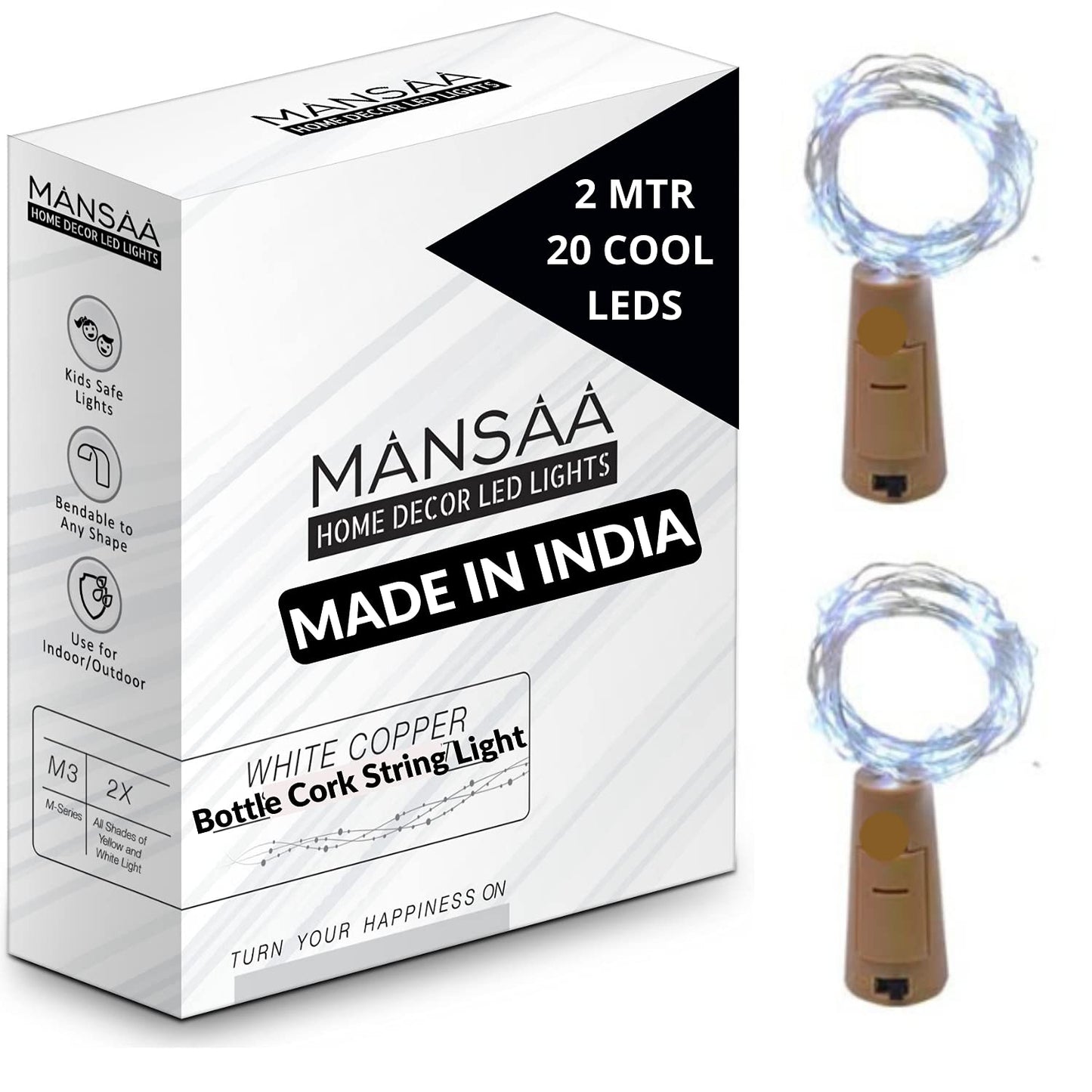 M44 Bottle Cork LED String Lights