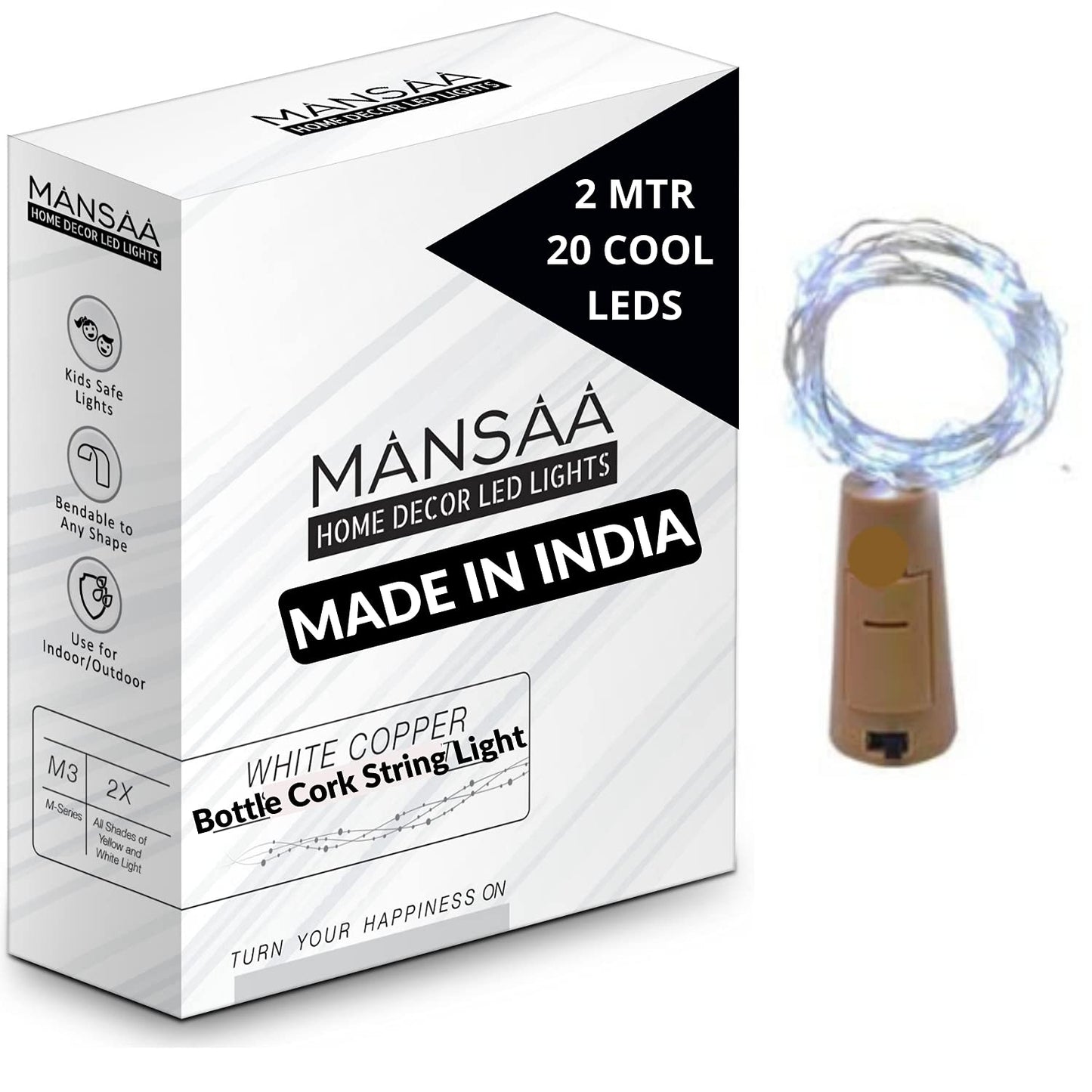 M44 Bottle Cork LED String Lights