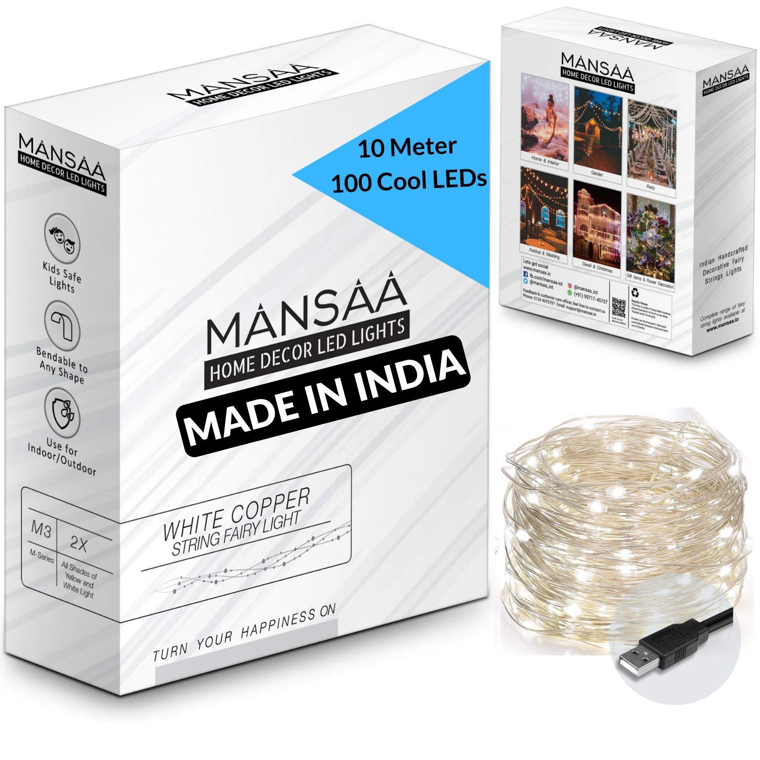 USB LED String Light – MANSAA
