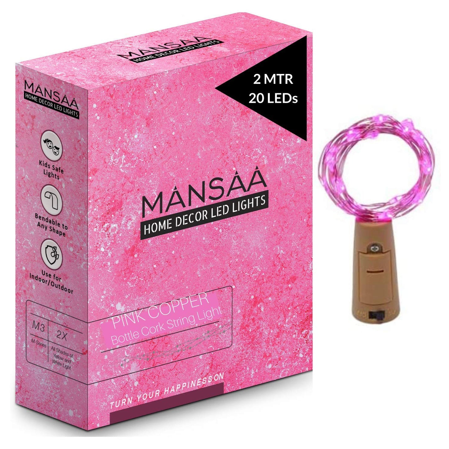 M44 Bottle Cork LED String Lights