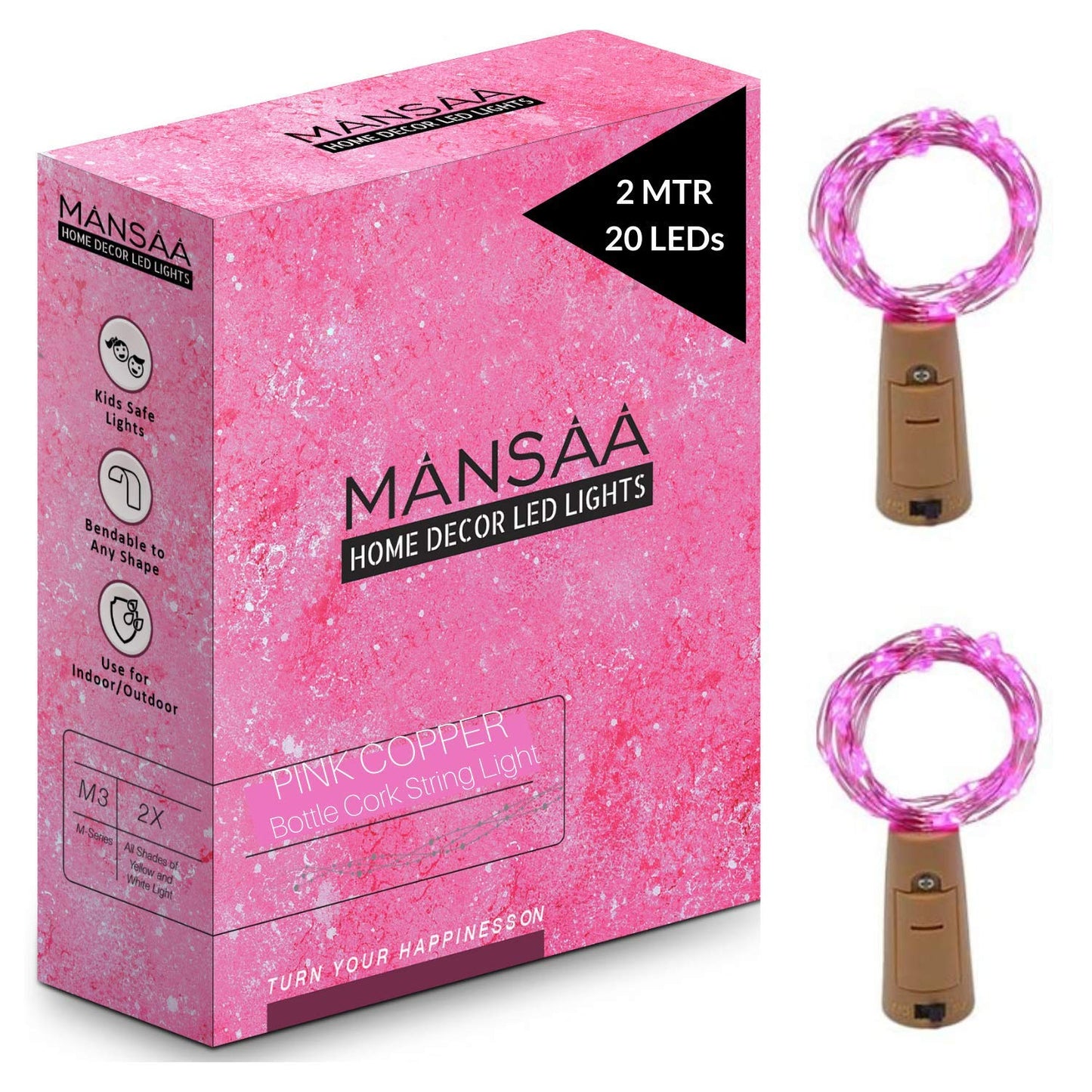 M44 Bottle Cork LED String Lights